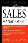Gerencia de ventas, Modelos para desarrollar estrategias y tácticas de venta, por Robert J. Calvin