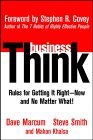 Mentalidad de negocios, libro de Dave Marcum, Steve Smith y Mahan Khalsa