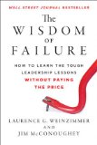 La sabiduría de equivocarse, Cómo aprender las difíciles lecciones de liderazgo sin pagar el precio, por Laurence G.  Weinzimmer, Jim McConoughey